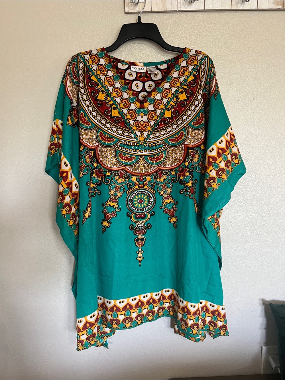 Bohemian moo moo top